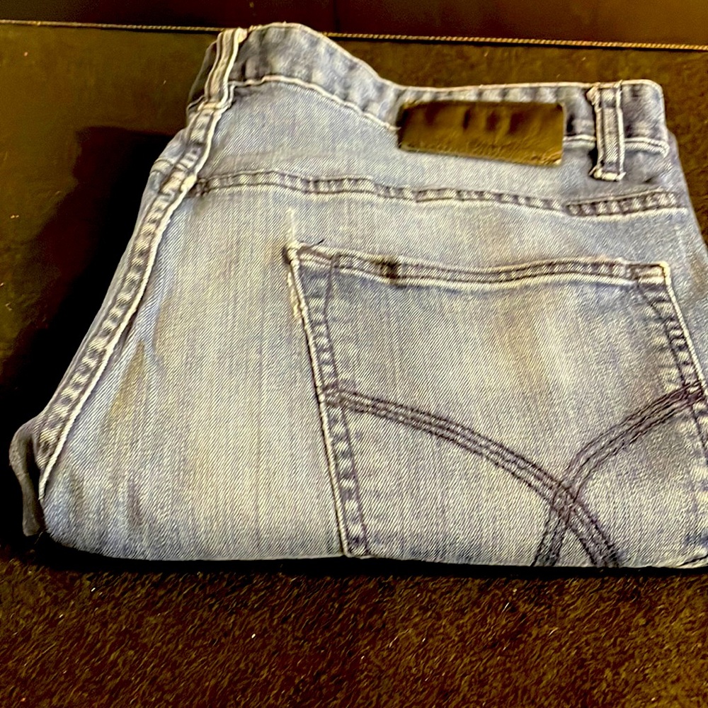 Men’s Calvin Klein Blue Jeans Size 36x32 Relaxed Straight Leg